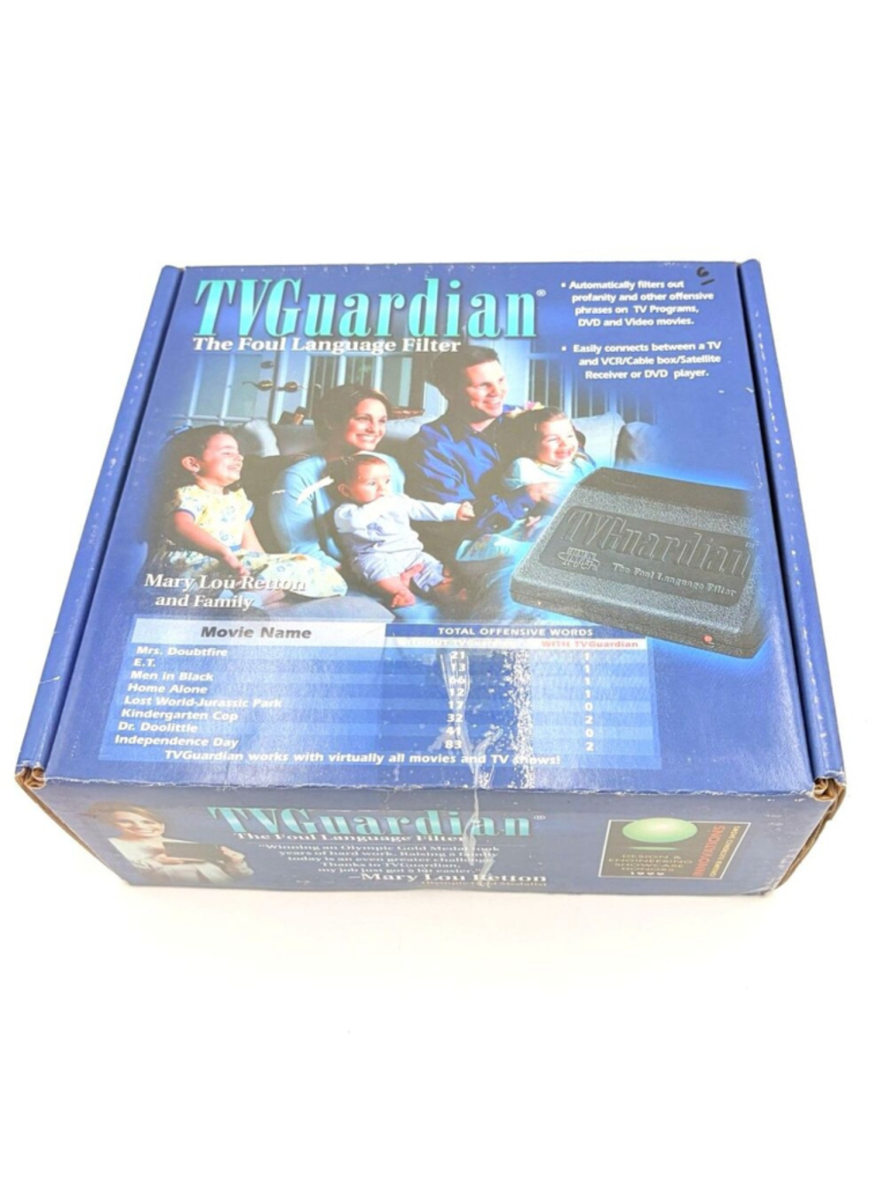 TVGuardian Foul Language Filter Model 101 New Sealed Vintage NOS